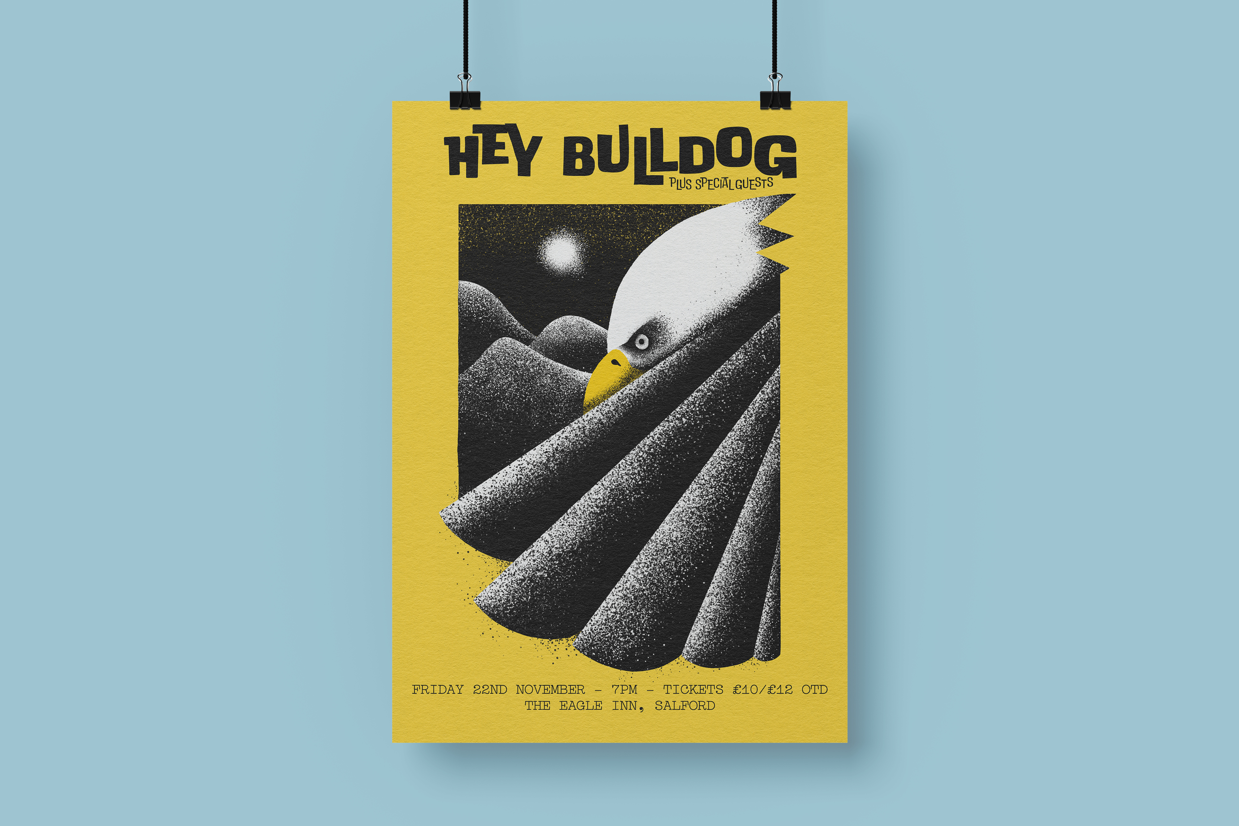 Hey Bulldog Poster